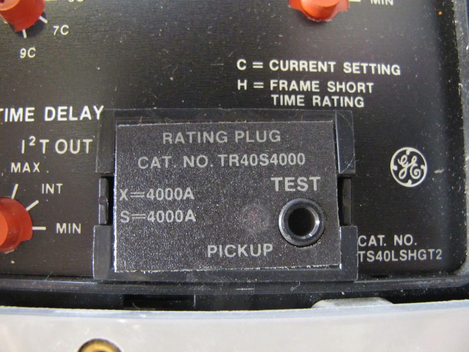 General Electric TC4040SSHE1 4000 Amp PowerBreak Breaker LSIG TC4040SS TC4040-SS
