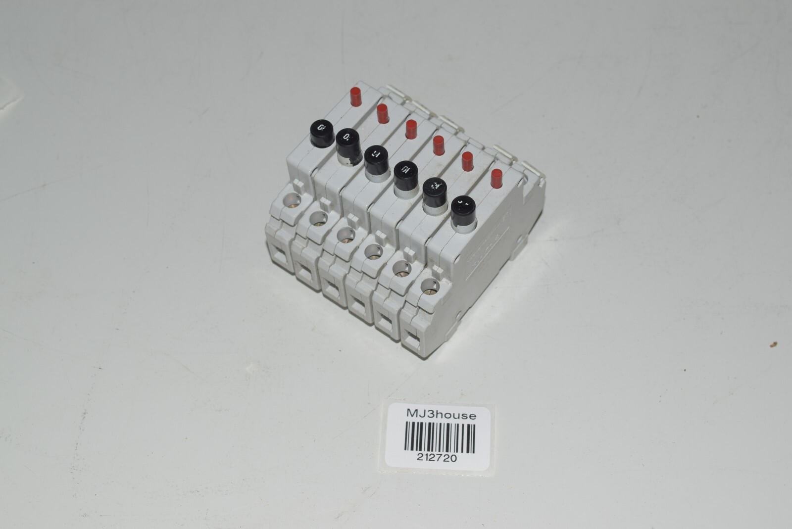 Weidmuller 910190 Circuit Breaker AC125V AC 250V DC65V (Lot of 6) #212720-AN5