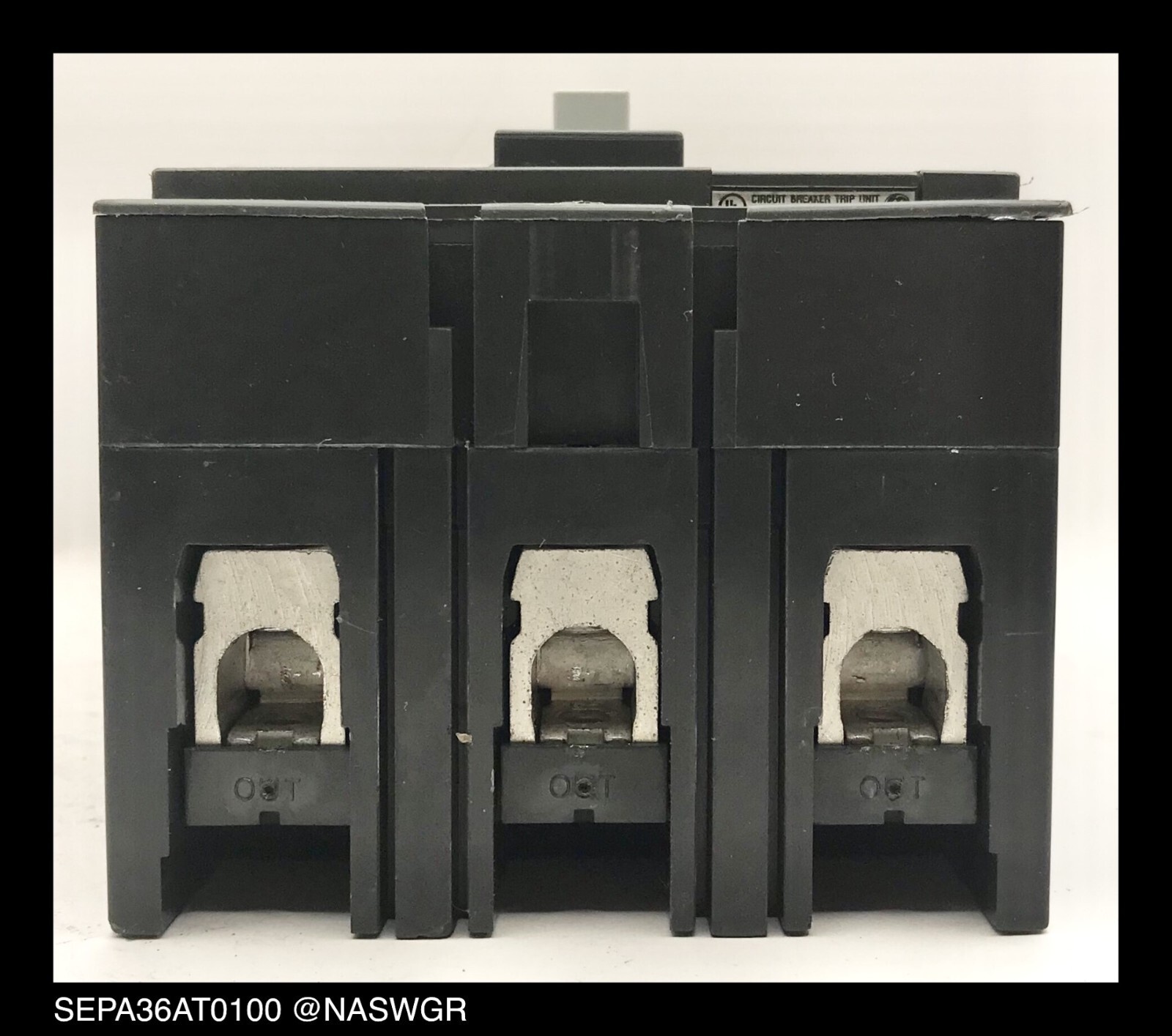 GE Spectra RMS SEPA36AT0100 Circuit Breaker ~ 100 Amp – Tested/1Yr Warranty