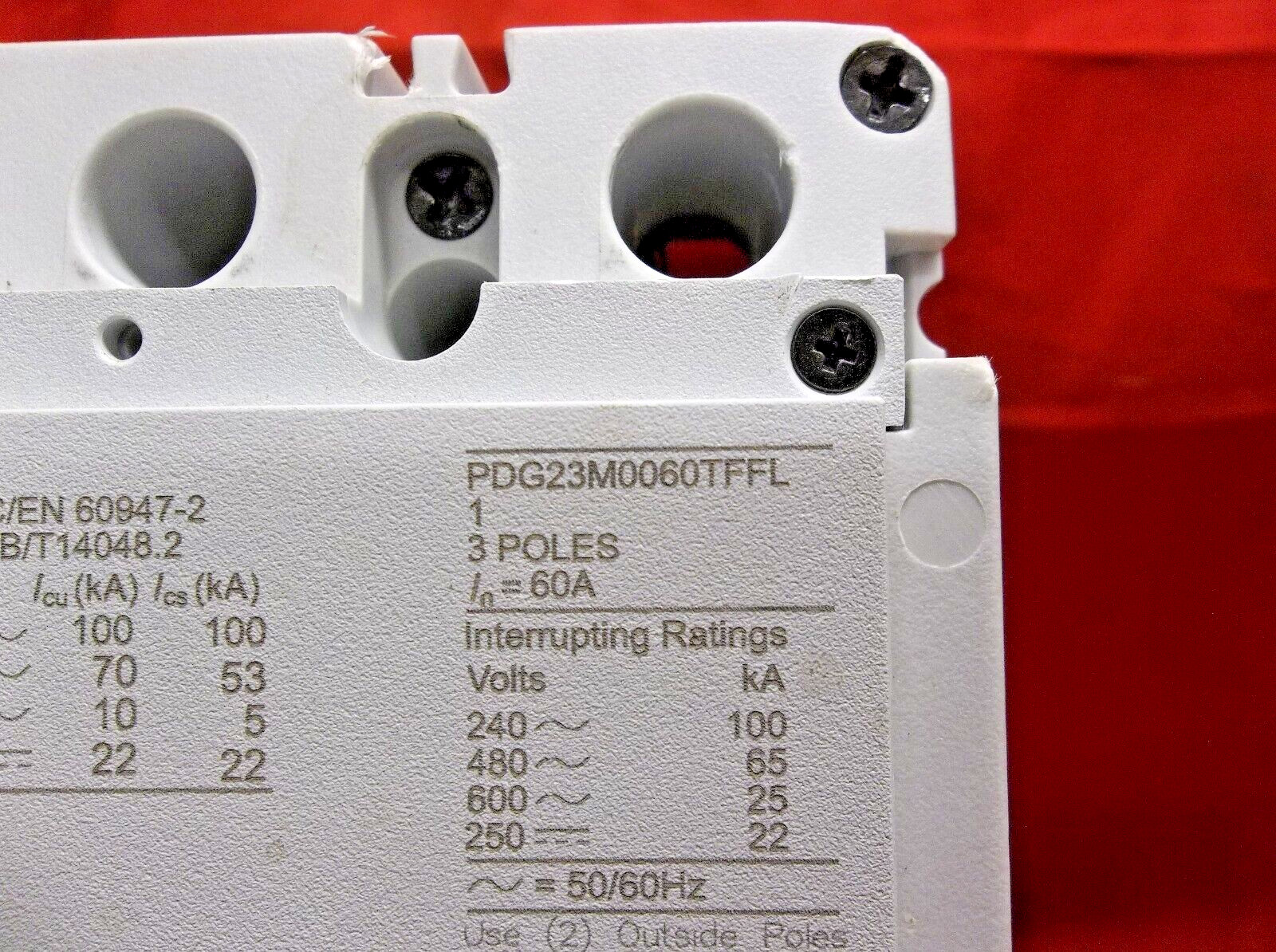 EATON PDG23M0060TFFL circuit breaker 335A4
