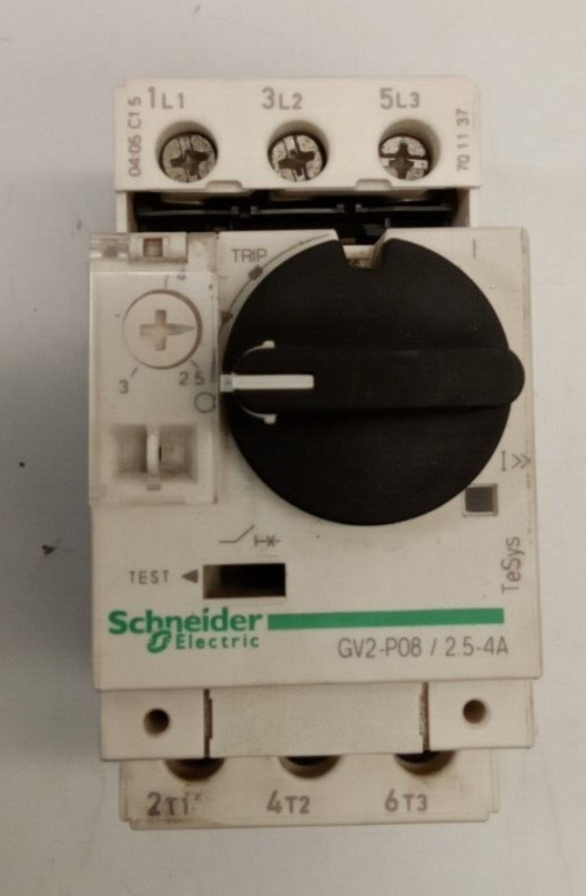 Schneider Electric GV2-P08 / 2.5-4A 690V Combination Motor Controller