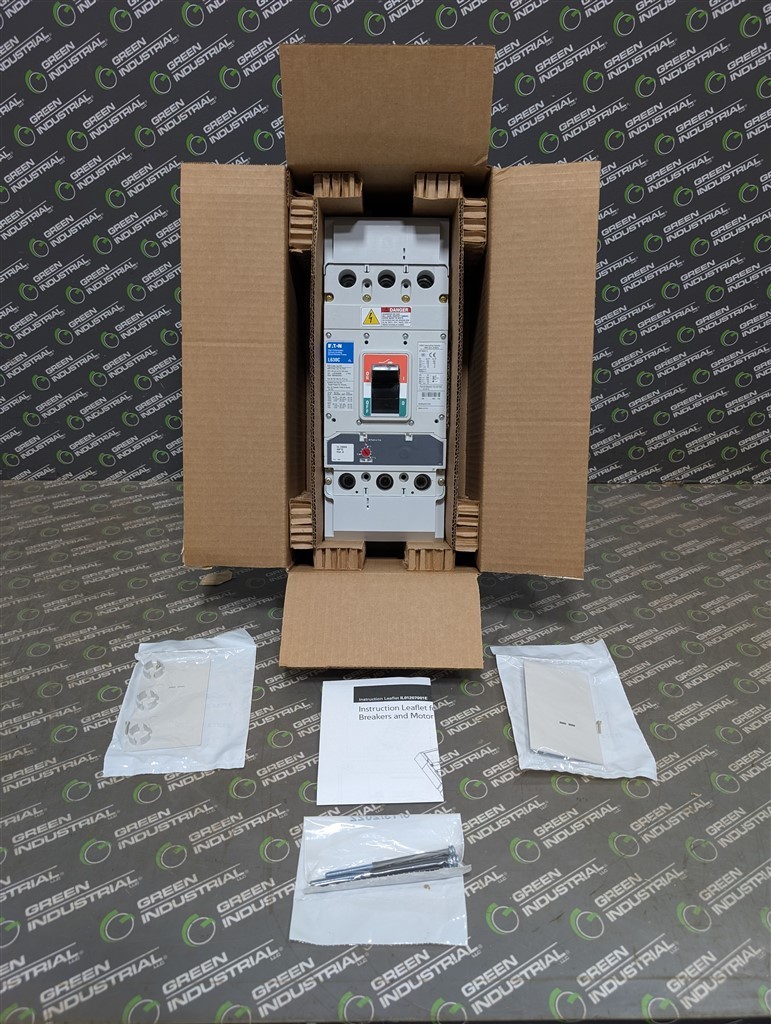 NEW EATON L630C 500A LGC3500FAG Circuit Breaker 690VAC 100k AIC@480VAC 600AFrame