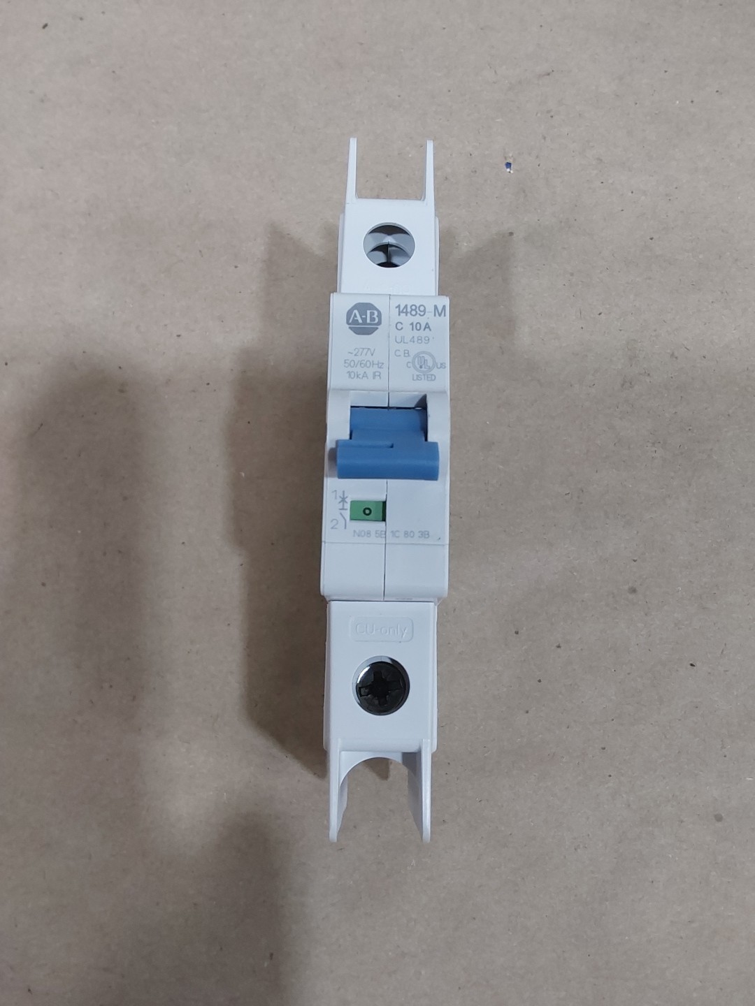 ALLEN BRADLEY 1489-M C 10A…..E197878 1 POLE