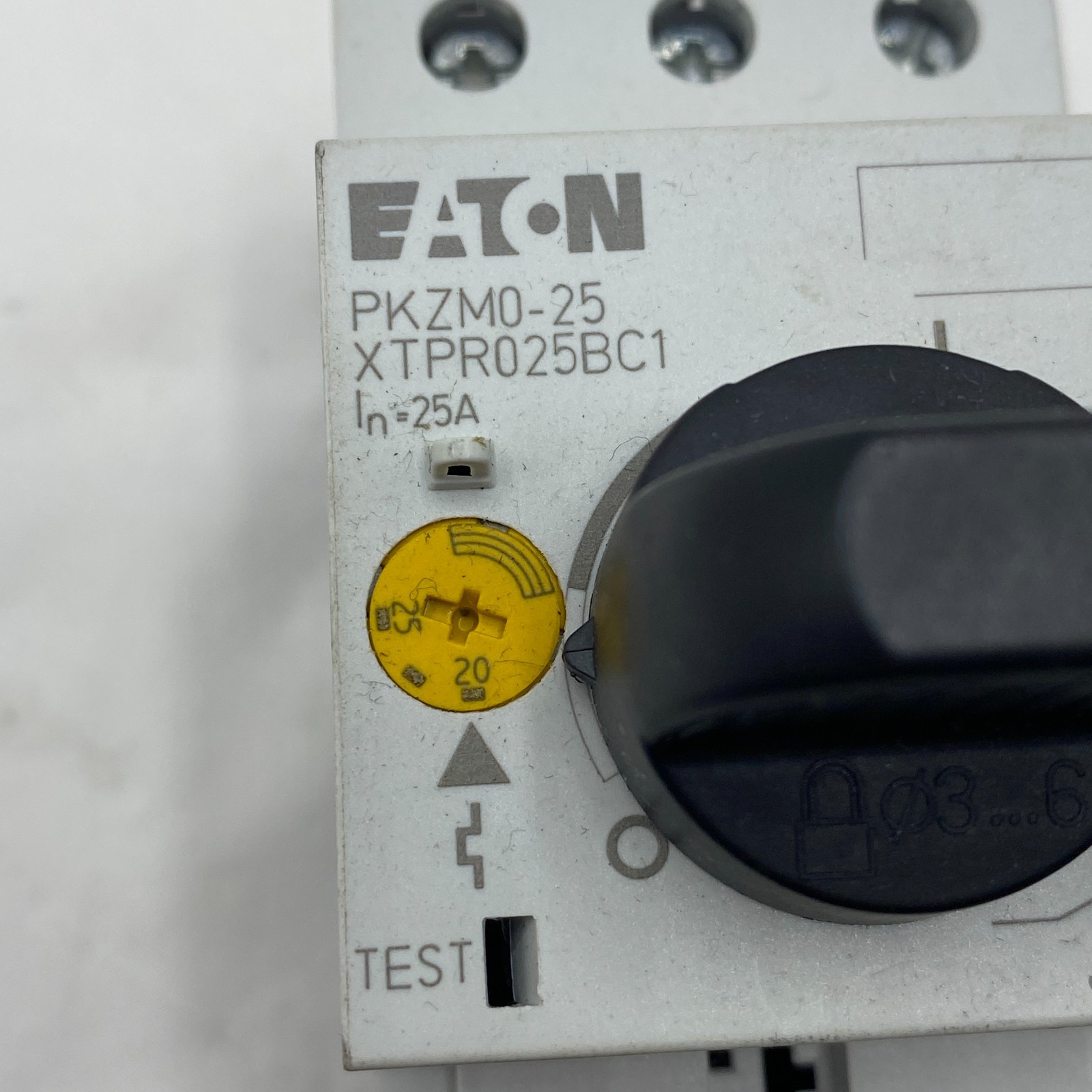 Eaton PKZM0-25/AK Motor Protector Circuit Breaker XTPR025BC1 25A