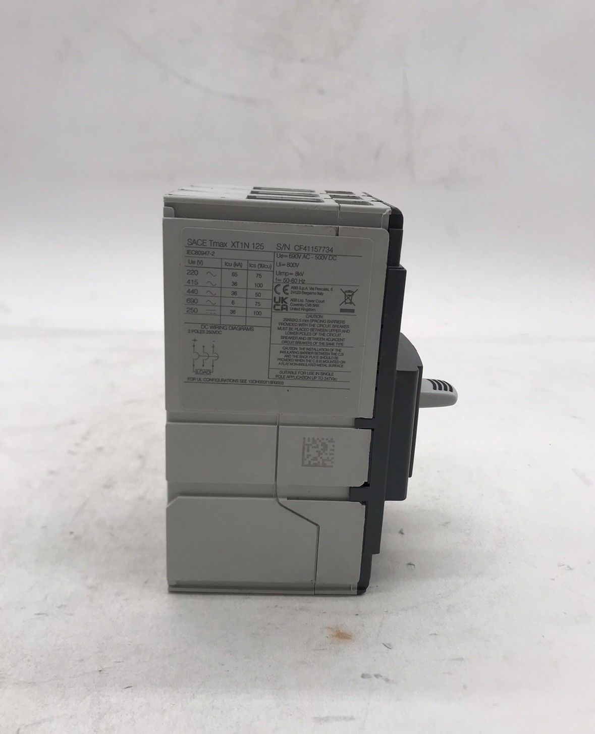 HOUSTON STOCK NEW ABB XT1NU3050AAA000XXX XT1N 50 AMP 480V FREE 2 DAY AIR BUY NOW