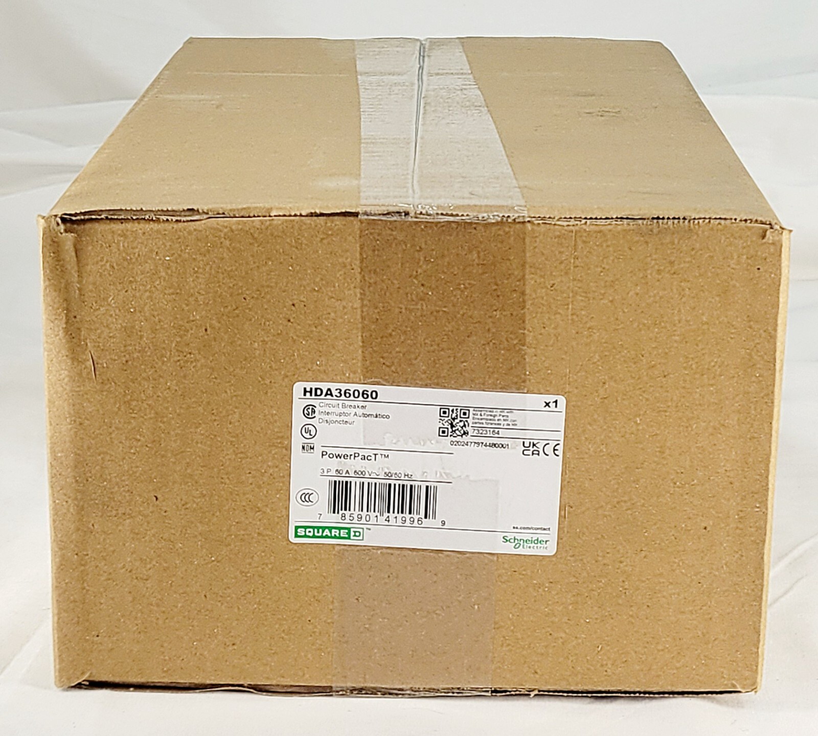 Schneider PowerPacT B – HDA36060 – 60A 3 Pole Square D Molded I-Line Plug-In