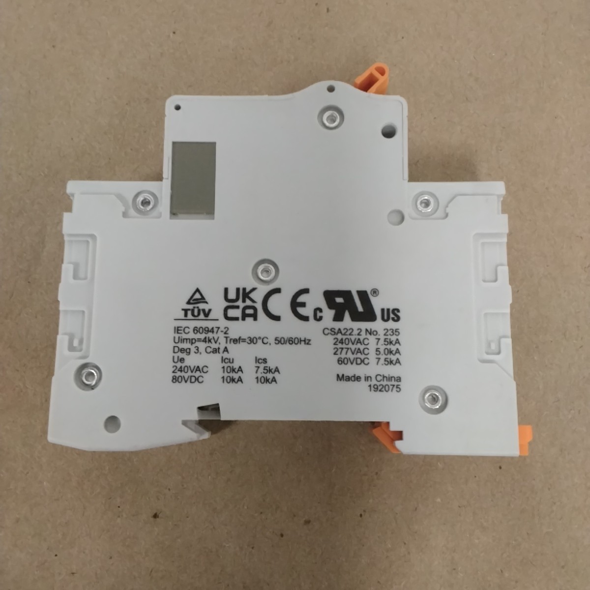 Phoenix Contact 1019979 TMC 71C 08A Circuit Breaker Thermomagnetic 8A TMC71C08A