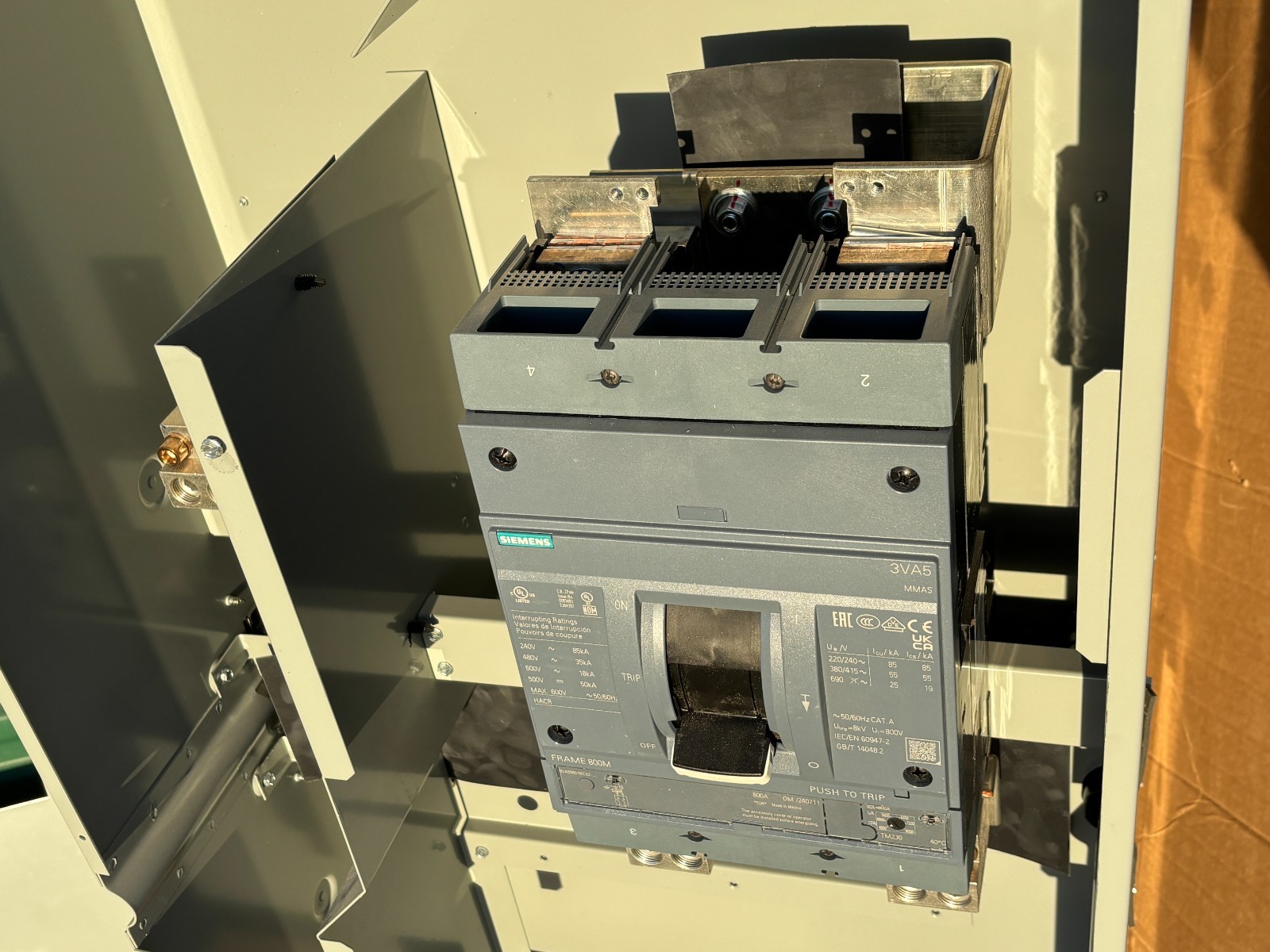 SIEMENS WBV1800C 800A Power Mod Service Entrance Module WB1800C Single Phase