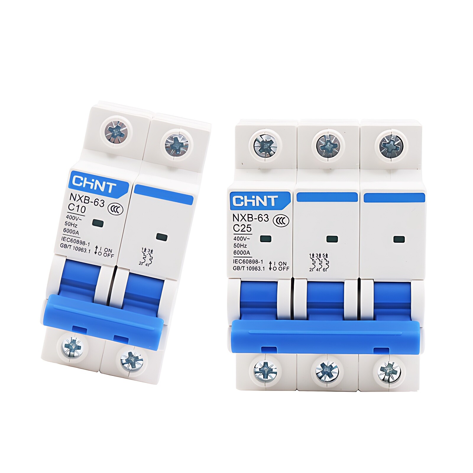1A/2A/3A/4A/5A/6A/10A~125A 1/2/3/4/1P+N Pole NXB Circuit Breaker Fuse Air Switch