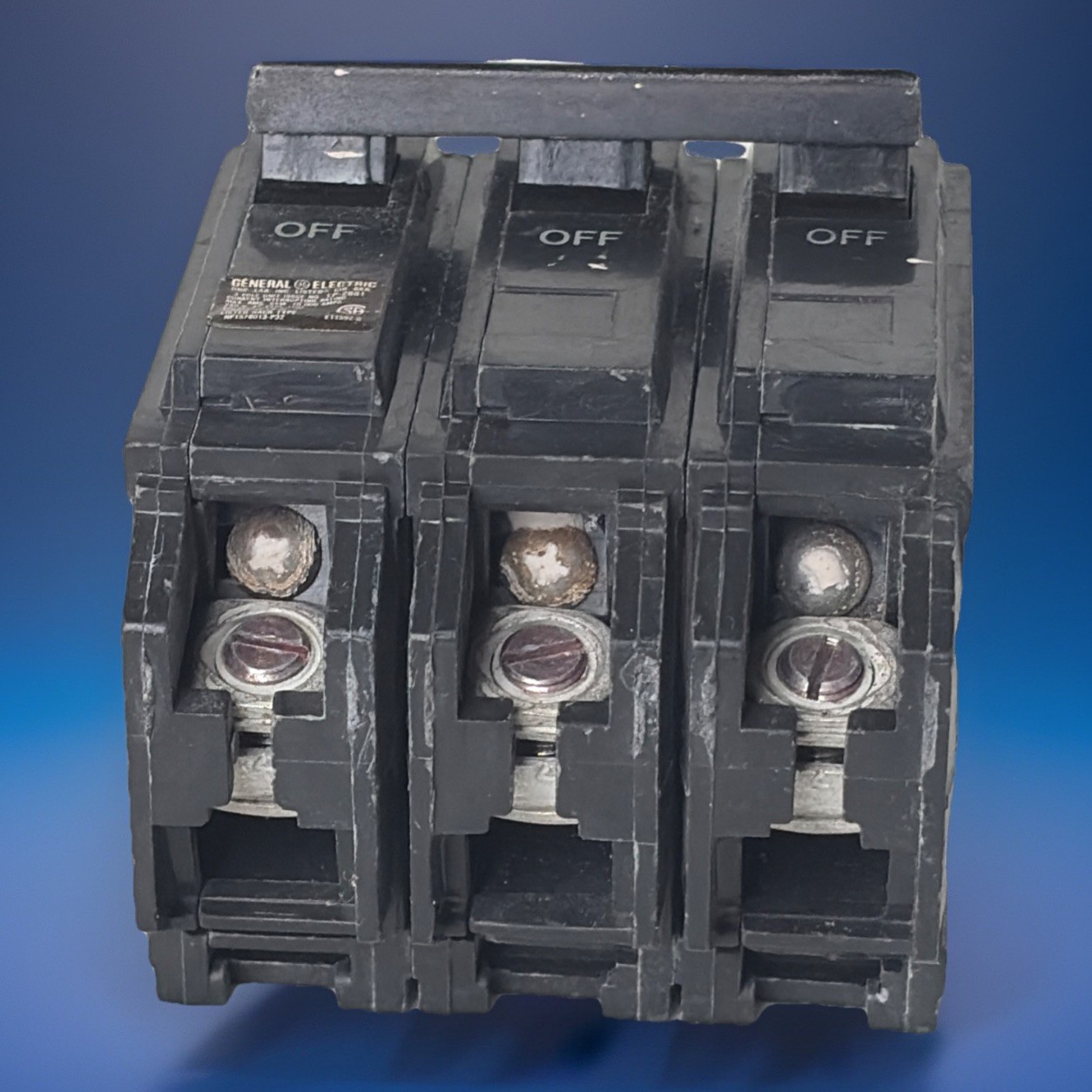 General Electric THQL32050 3Ph 3P Plug In Circuit Breaker 50A 240VAC