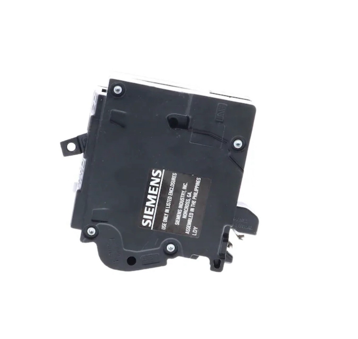Siemens 1 Pole 15A Plug-on Circuit Breaker – QF115ANP GFCI Ground-Fault