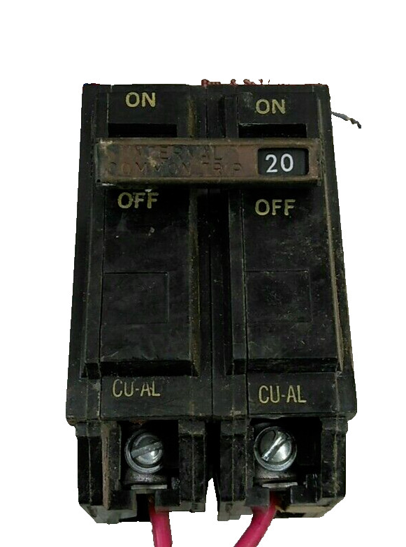 General Electric/BREAKER /TQL2120/20A/2P/240VAC/GROVE/ TYPE TQL-AC /USE(L168