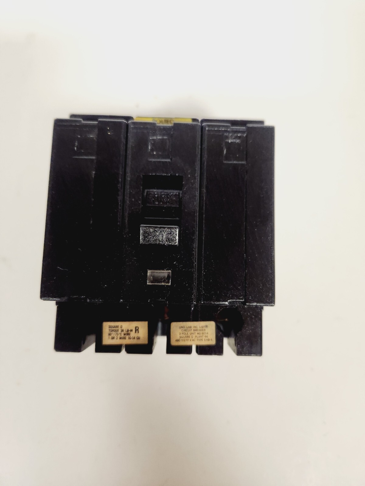 SQUARE D EHB34020 3 POLO 20 AMP