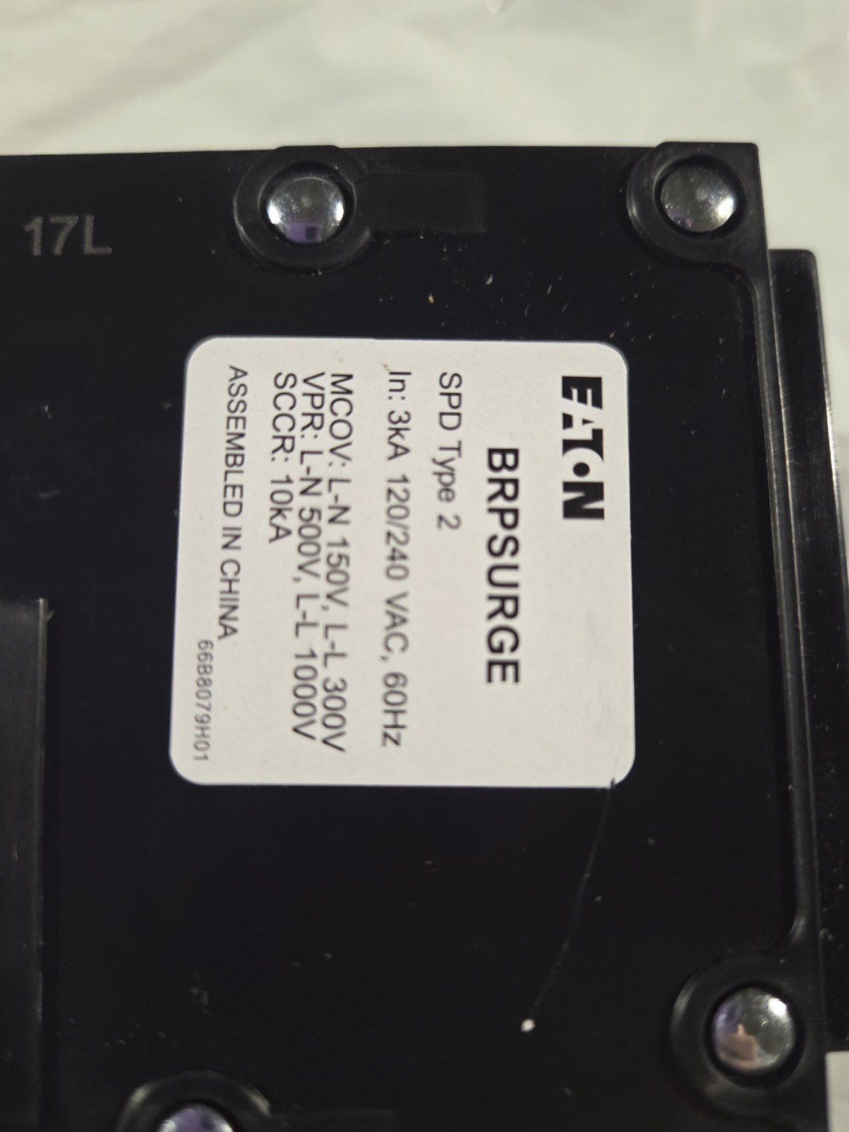 Eaton BRPSURGE – Eaton BRPSURGE Breaker, Surge Device, 120/240V NEW, FAST SHIP!
