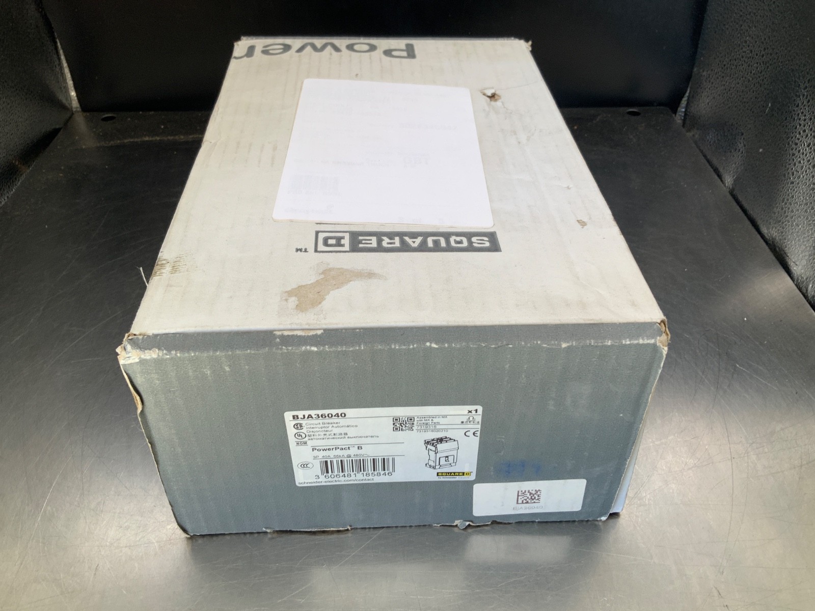 Square D BJA36040 PowerPact B Circuit Breaker 3-Pole 30A
