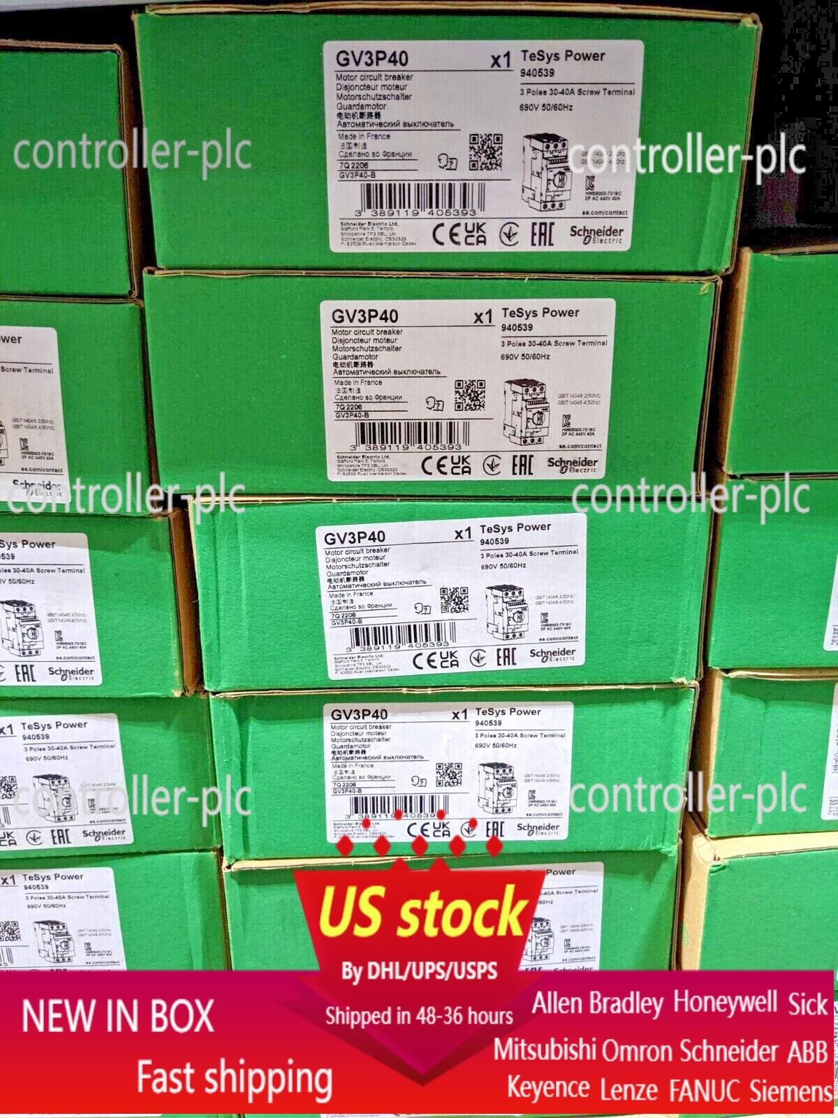 Schneider Electric TeSys Deca Circuit Breaker 30 to 40A GV3P40