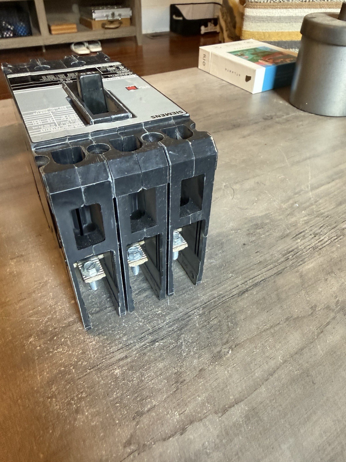 Siemens Sentron HHED63B125 125A 3-Pole Circuit Breaker w/ Lugs