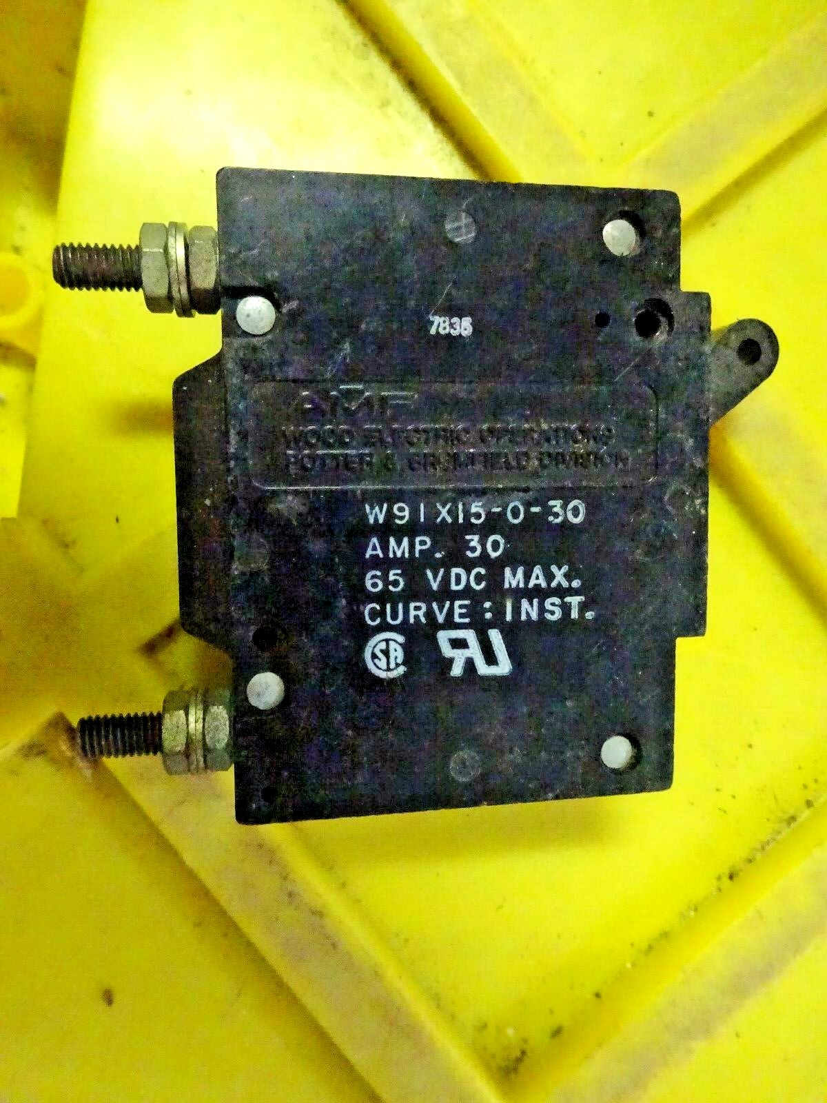 AMF W91X15-0-30 W91X15030 30A Electric Circuit Breaker