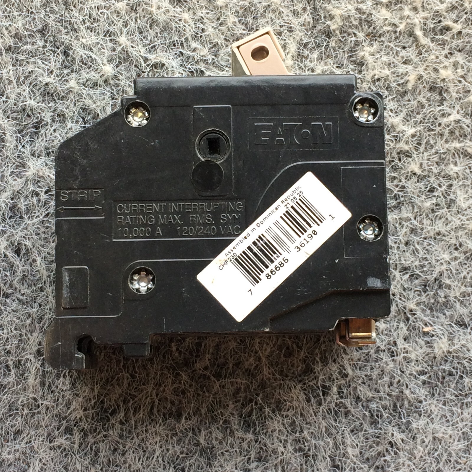 Circuit Breaker Eaton Cutler-Hammer CH230 CHF230 30 Amp 2 Pole 120/240V NOS