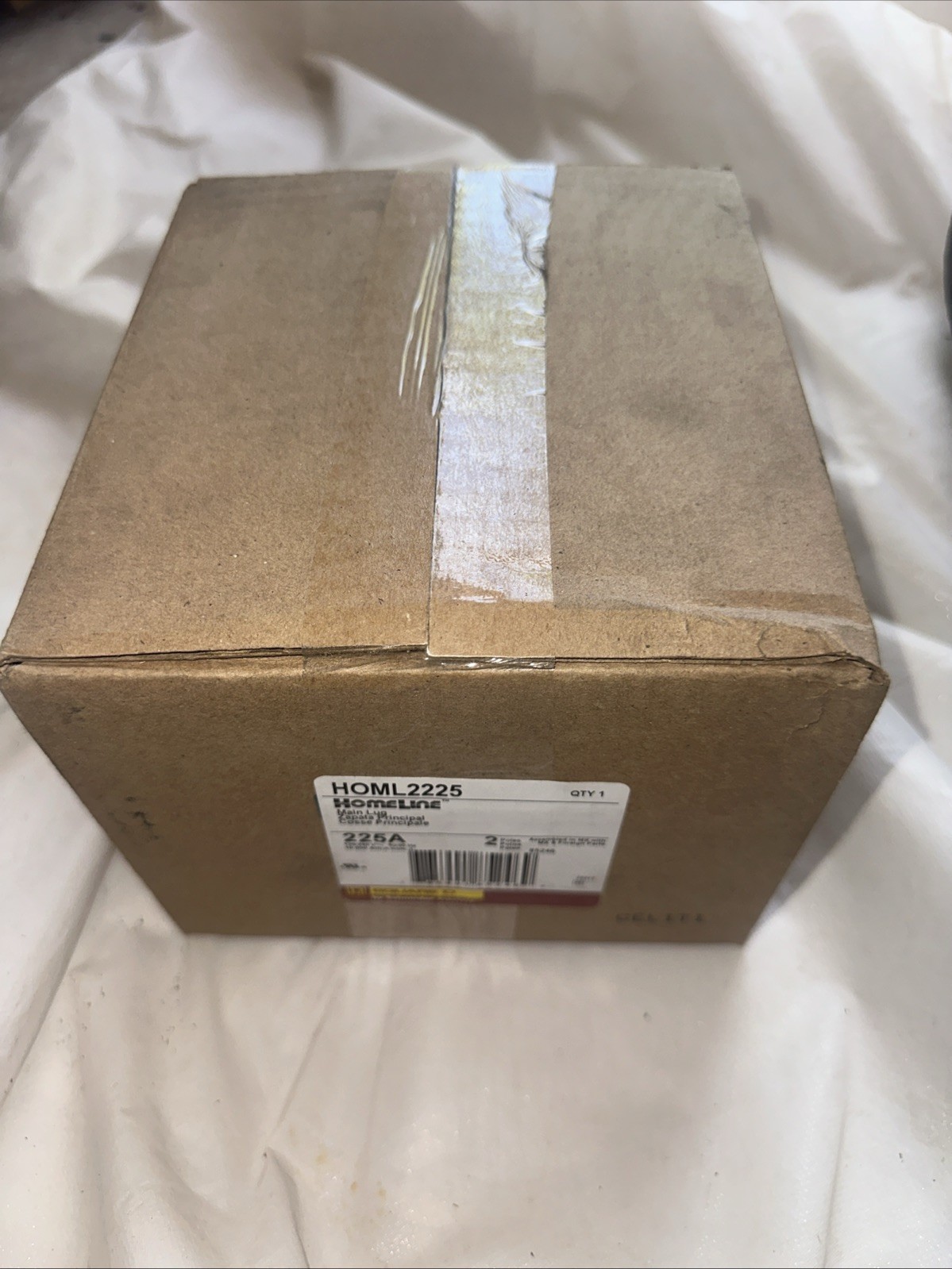 Square D HOML2225 2 Pole 225 Amp 240 V Sub-Feed Lug NEW FACTORY SEALED US SELLER