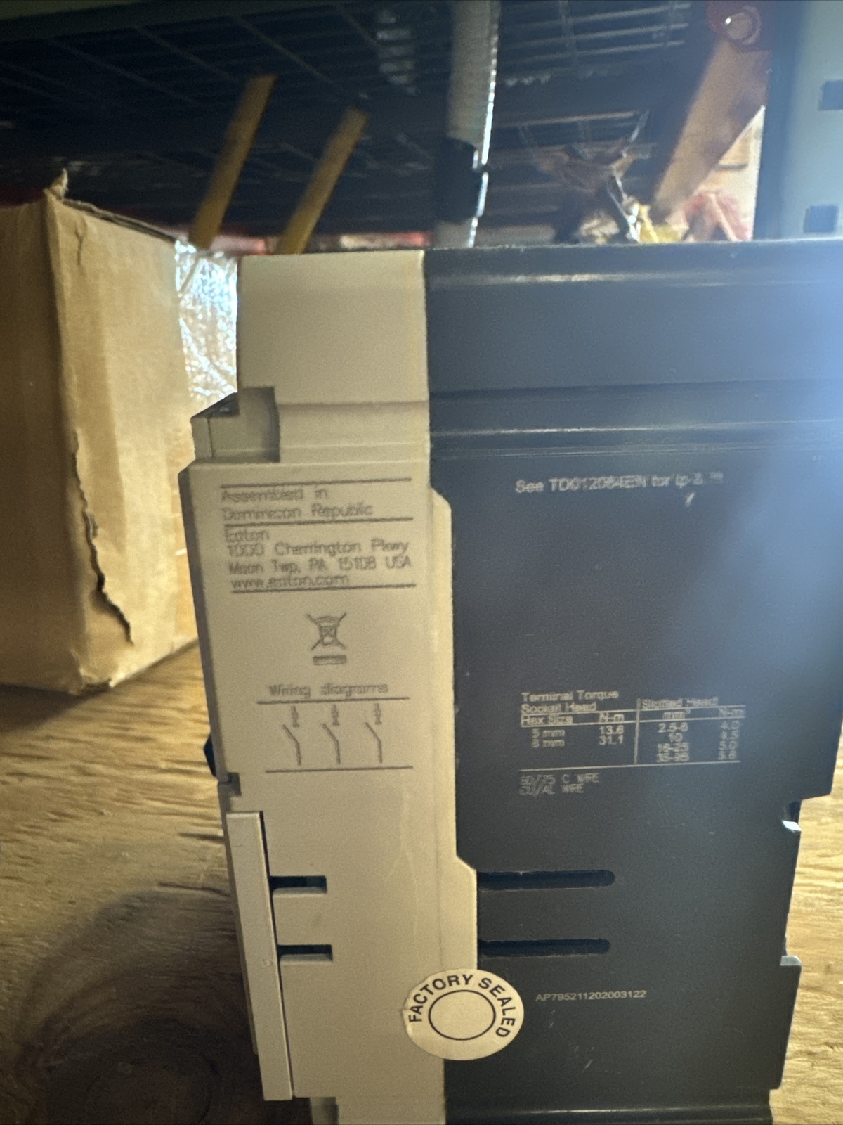 Eaton PDG23M0070TFFL 70A 240-600V Circuit Breaker – White