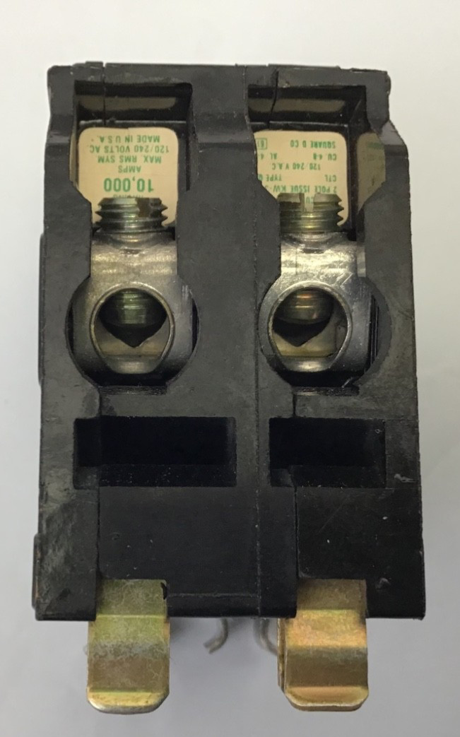 Square D QO 2 pole 40 AMP HACR TYPE Amp 240 Volt Type LP4315 R