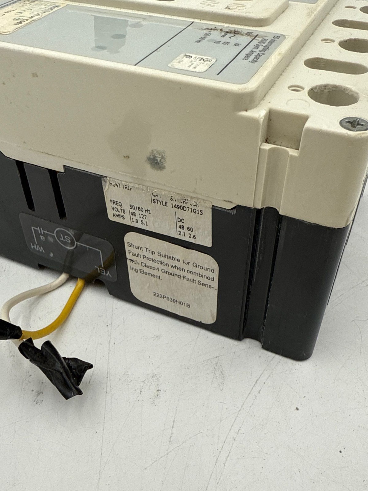 Eaton ED3150BP10 Circuit Breaker 150A 3P 240V 3PH ED 150 Amp 3 Pole Shunt Trip