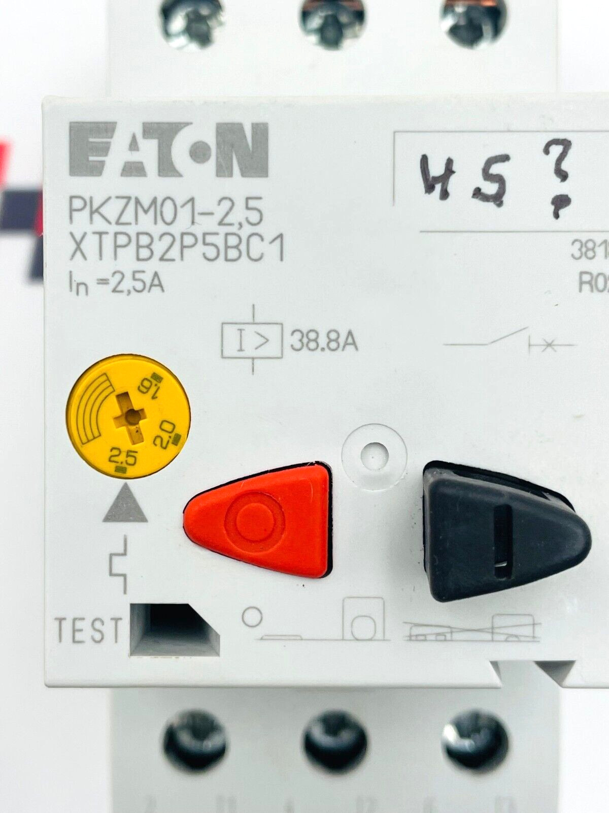 EATON PKZM01-2,5 Motor Protection Circuit Breaker XTPB2P5BC1