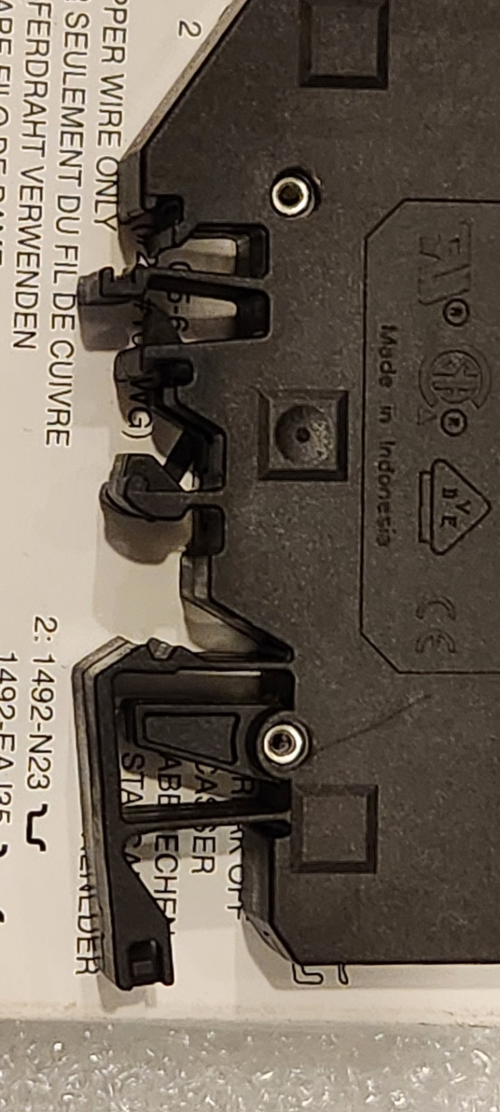 ​Allen-Bradley 1492-GH010 Miniature Circuit Breaker, 1A, 1-Pole, 250V AC/65V DC