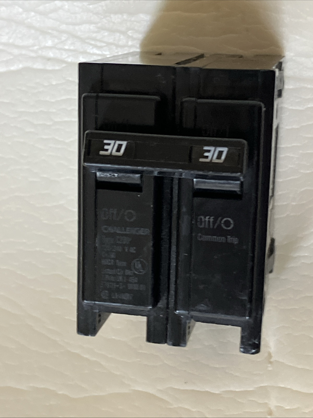 CHALLENGER C230 30 Amp 2 Pole 120/240V 10K Circuit Breaker 240 Volt
