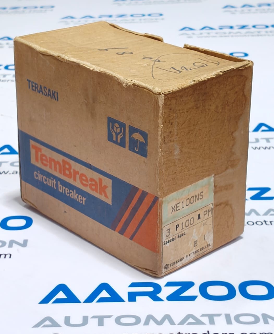 NEW TERASAKI XE100NS 3 POLE 100 AMP TemBreak CIRCUIT BREAKER AC600V DC250V