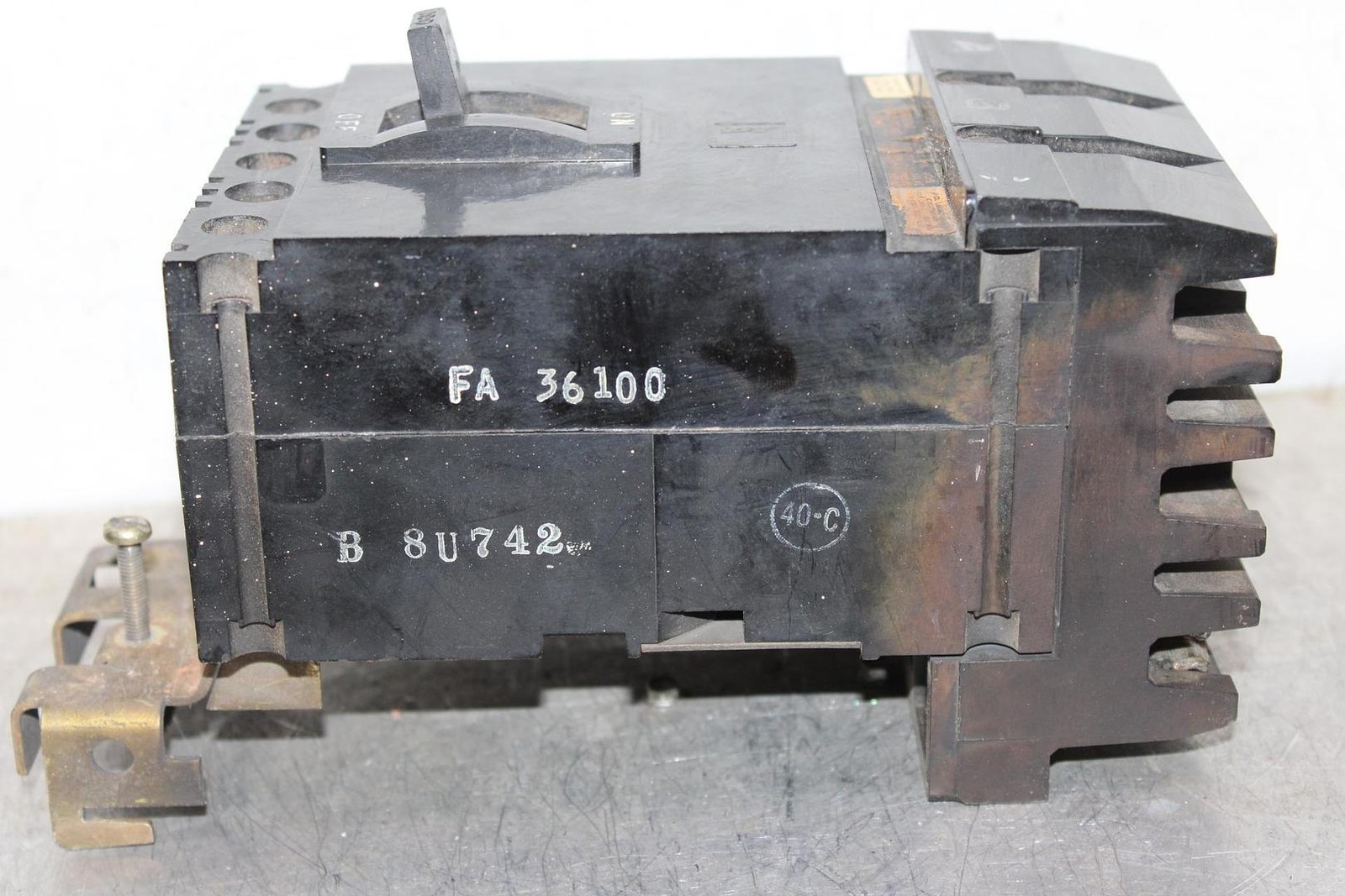 SQUARE D I-LINE CIRCUIT BREAKER FA36100 100 AMP 600 VAC 3-POLE