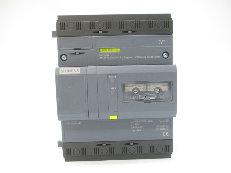 SIEMENS 3VT9116-5GA40 80-253/80-440V 160A NSMP