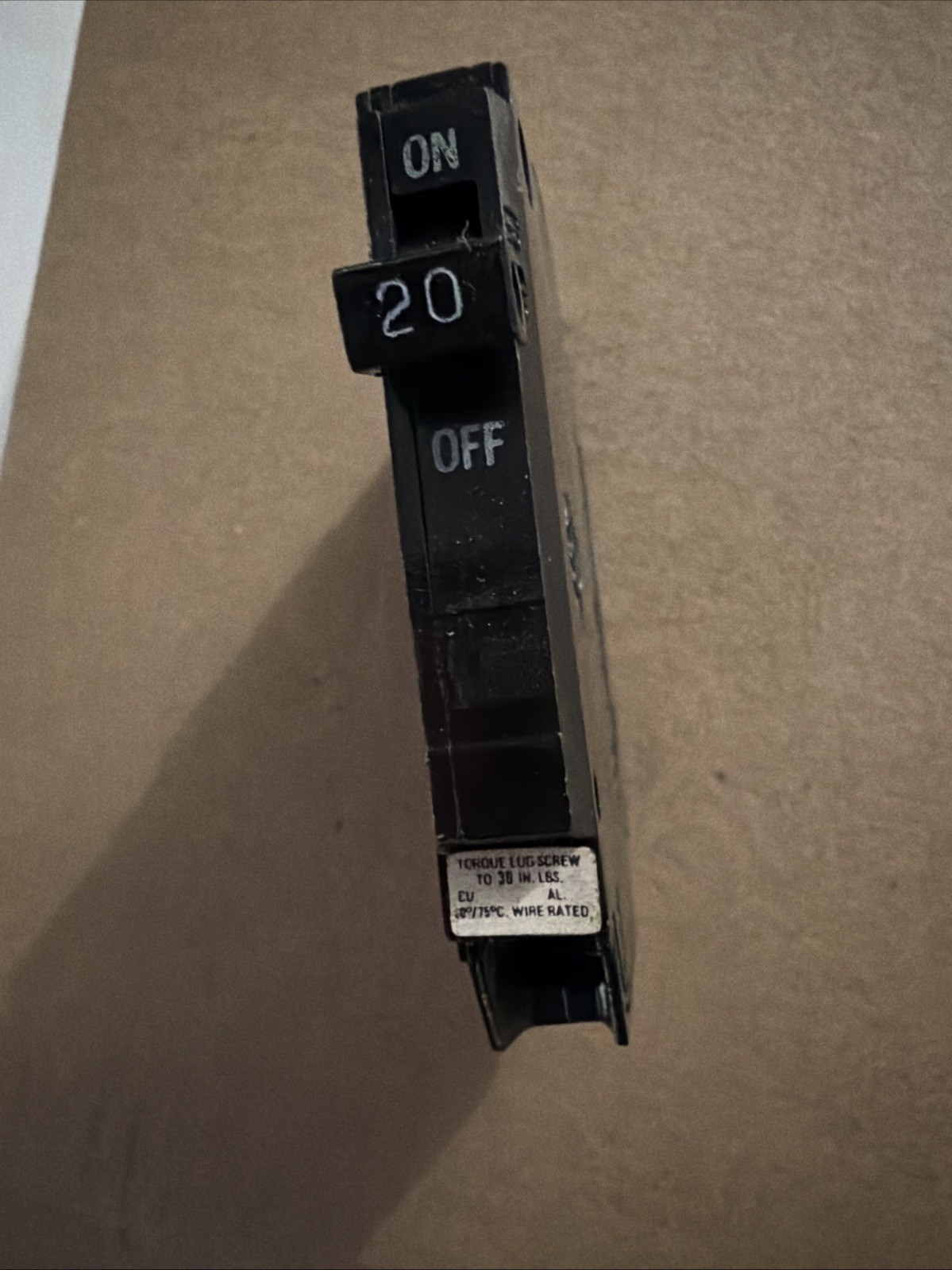 Circuit Breaker 1-Pole 20-Amp THQP Tested