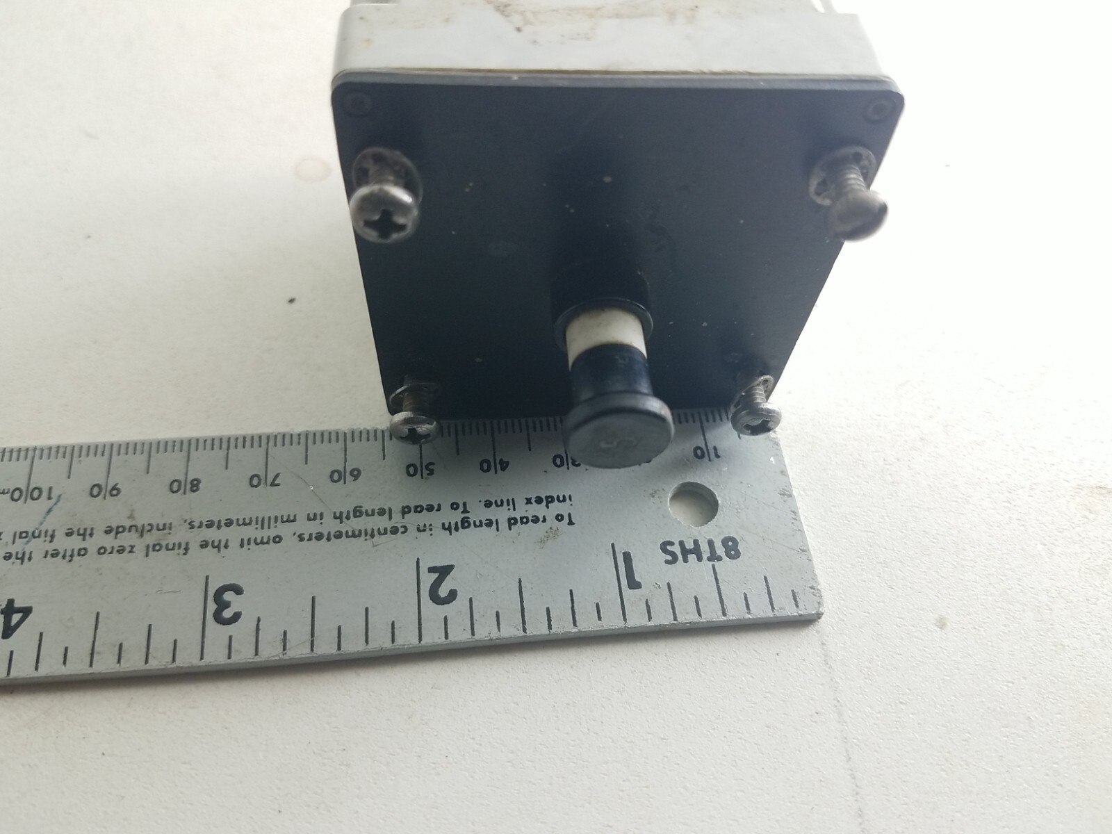 Vintage Panel Mount Circuit Breaker 5 Amp Push Button