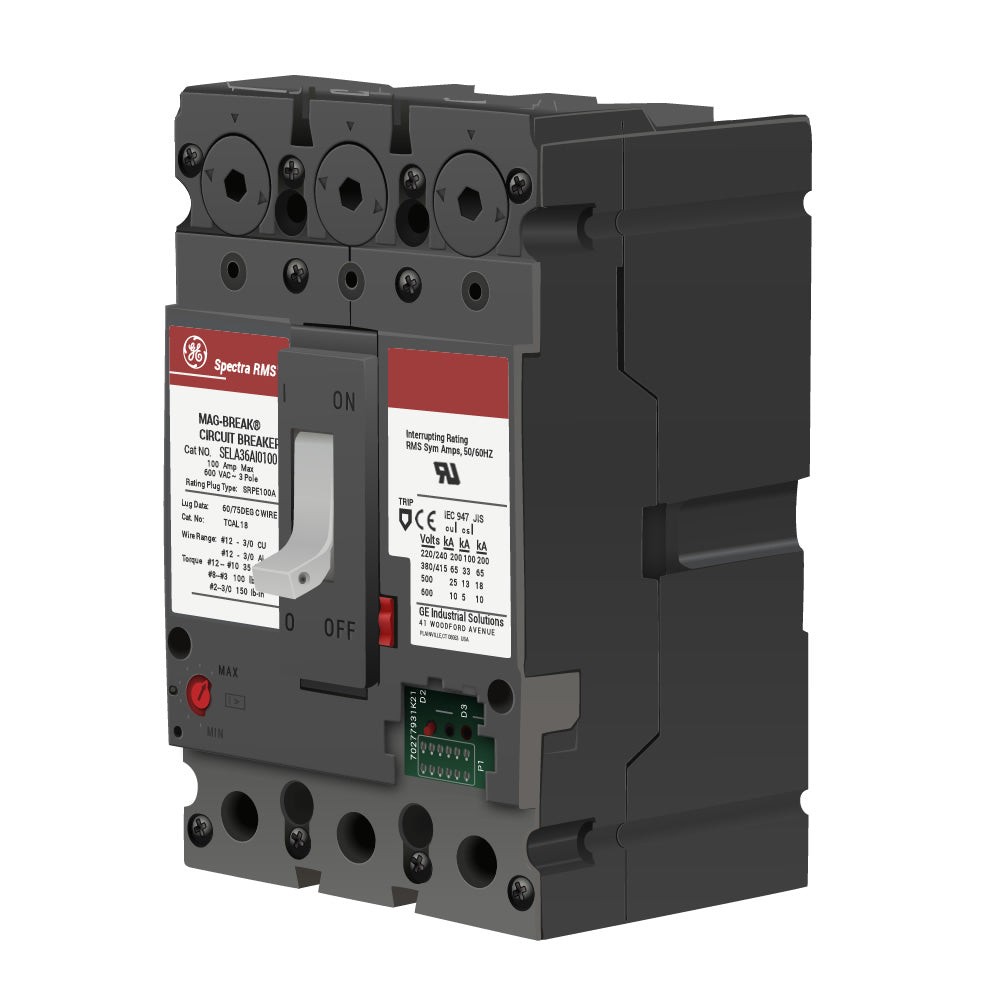 GE SEPA36AT0100 Molded Case Breakers (MCCBs)