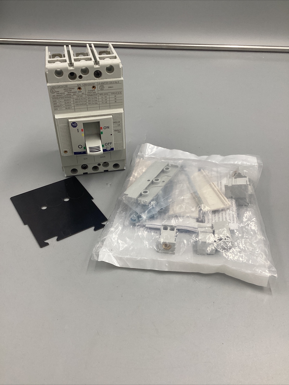 HOUSTON STOCK NEW AB 140G-G2C3-C30 TYPE 140G 30 A 600V FREE 2 DAY AIR SHIPPING