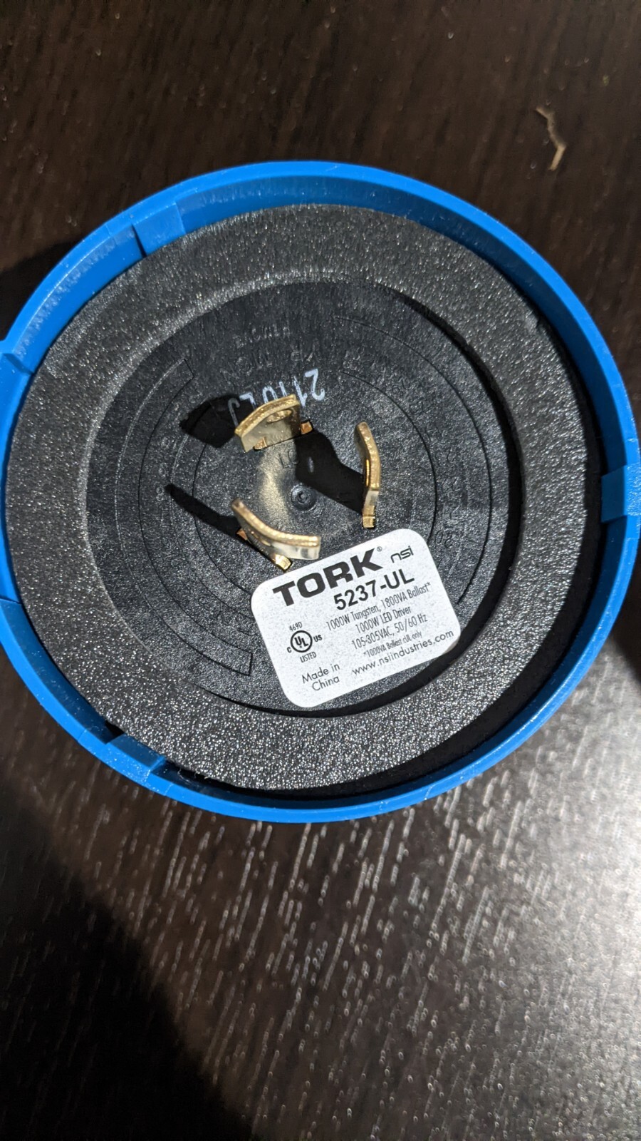 TORK 5237-UL 120-277VAC 4A instant response LED photocontrol (BRAND NEW)
