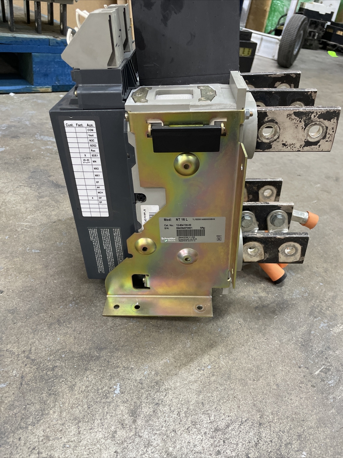 SQUARE D NT16L 1600 A FRAME 3P 480-600 VAC CIRCUIT BREAKER 1 year warranty