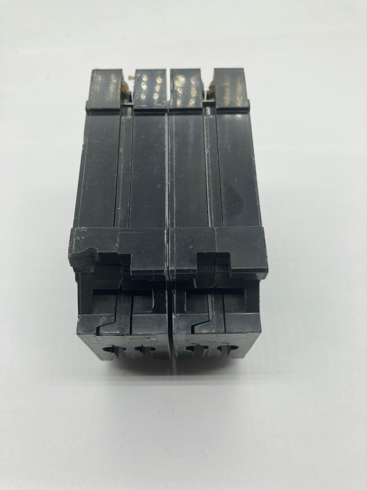 HOMT225225 Homeline Quad Two 2 Pole 25 Amp 120 240V HOMT Plug In Breaker CHIPPED
