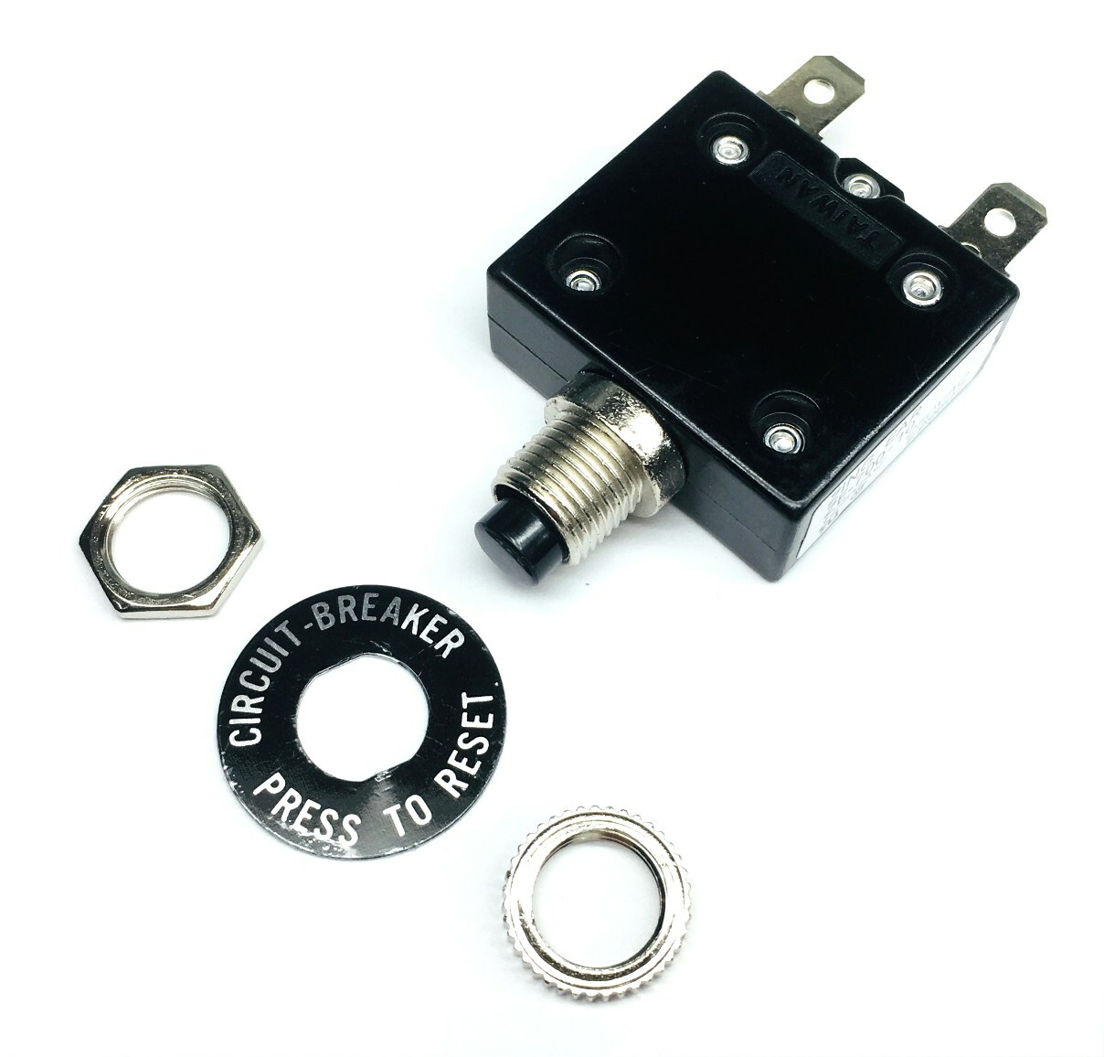 NEW 30 Amp Push Button Thermal Circuit Breaker 12-50V DC 125-250V Volt AC 30A