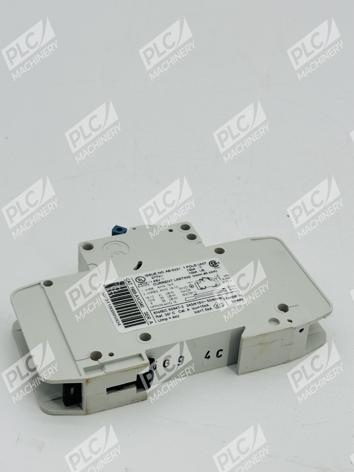 Allen Bradley 1489-A1C040 Miniature Circuit Breaker Ser A Lot of 2