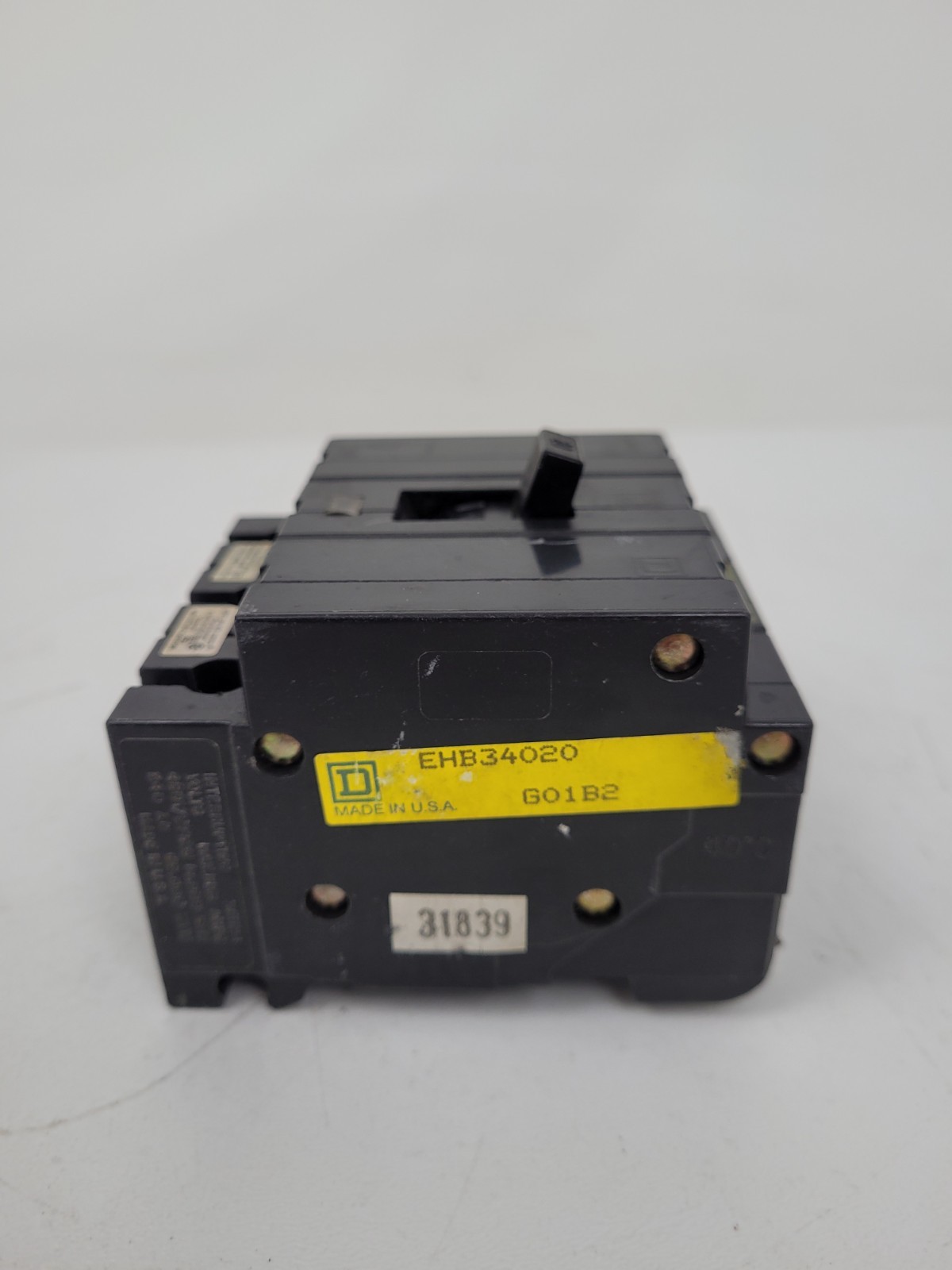 EHB34020 Square D 20 Amp 480 Volt Circuit Breaker – Next Day Option