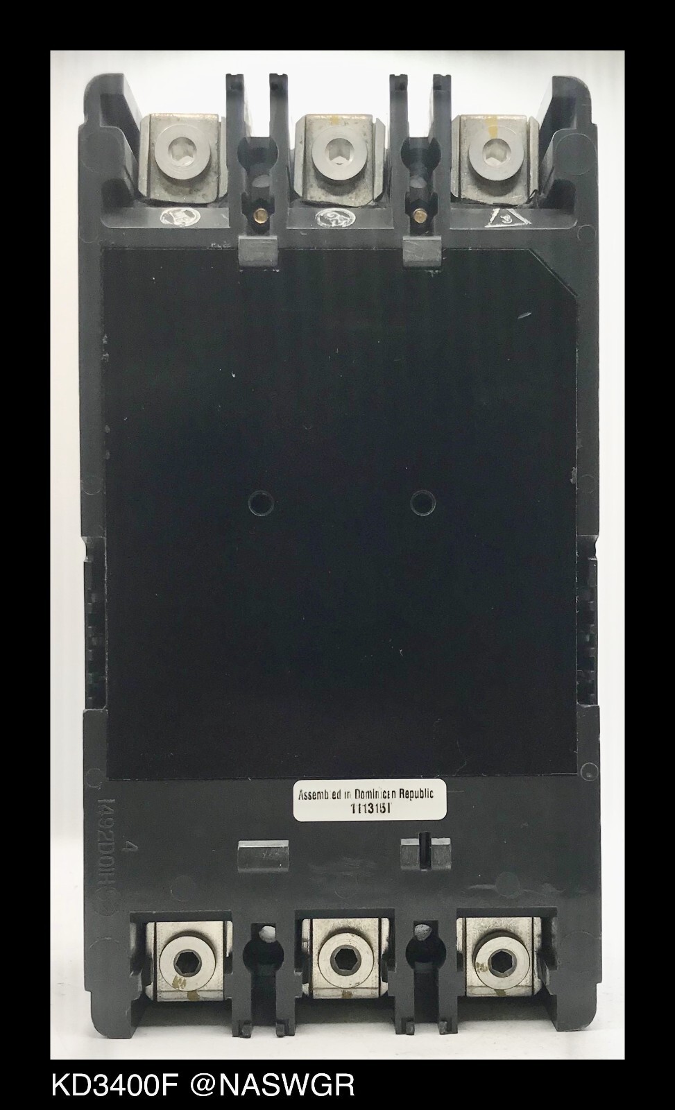 Eaton KD3400F Molded Case Circuit Breaker ~ 400 Amp -Tested/1Yr Warranty