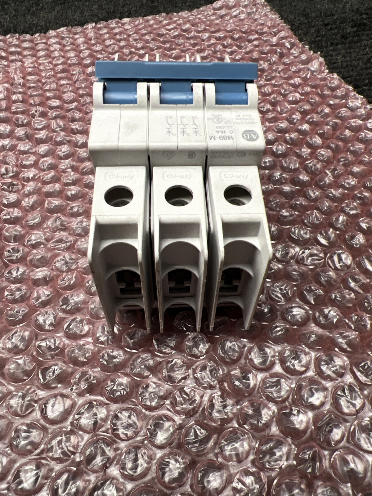 Allen Bradley 1489-M3C160 Circuit Breaker 3p 16a Amp 277v-ac
