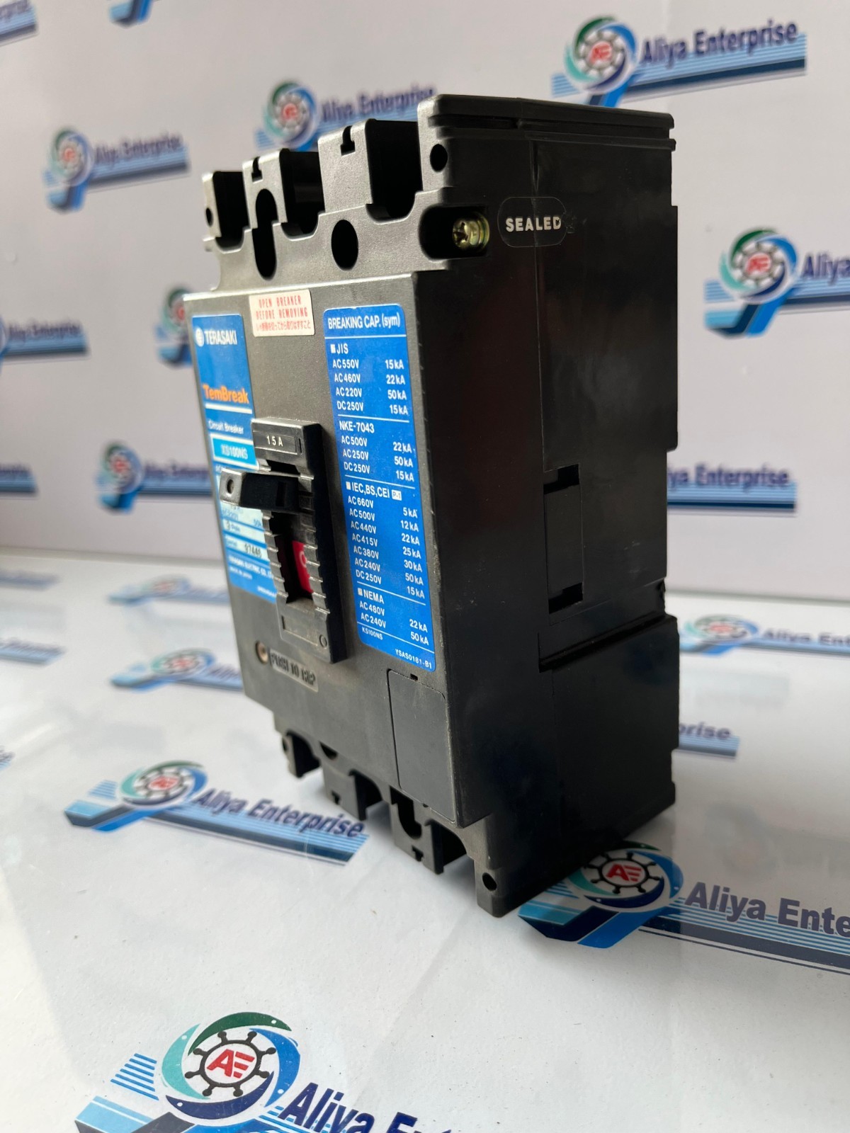 TERASAKI XS100NS 15A 3POLE CIRCUIT BREAKER FREE FAST SHIPPING MADE IN JAPAN