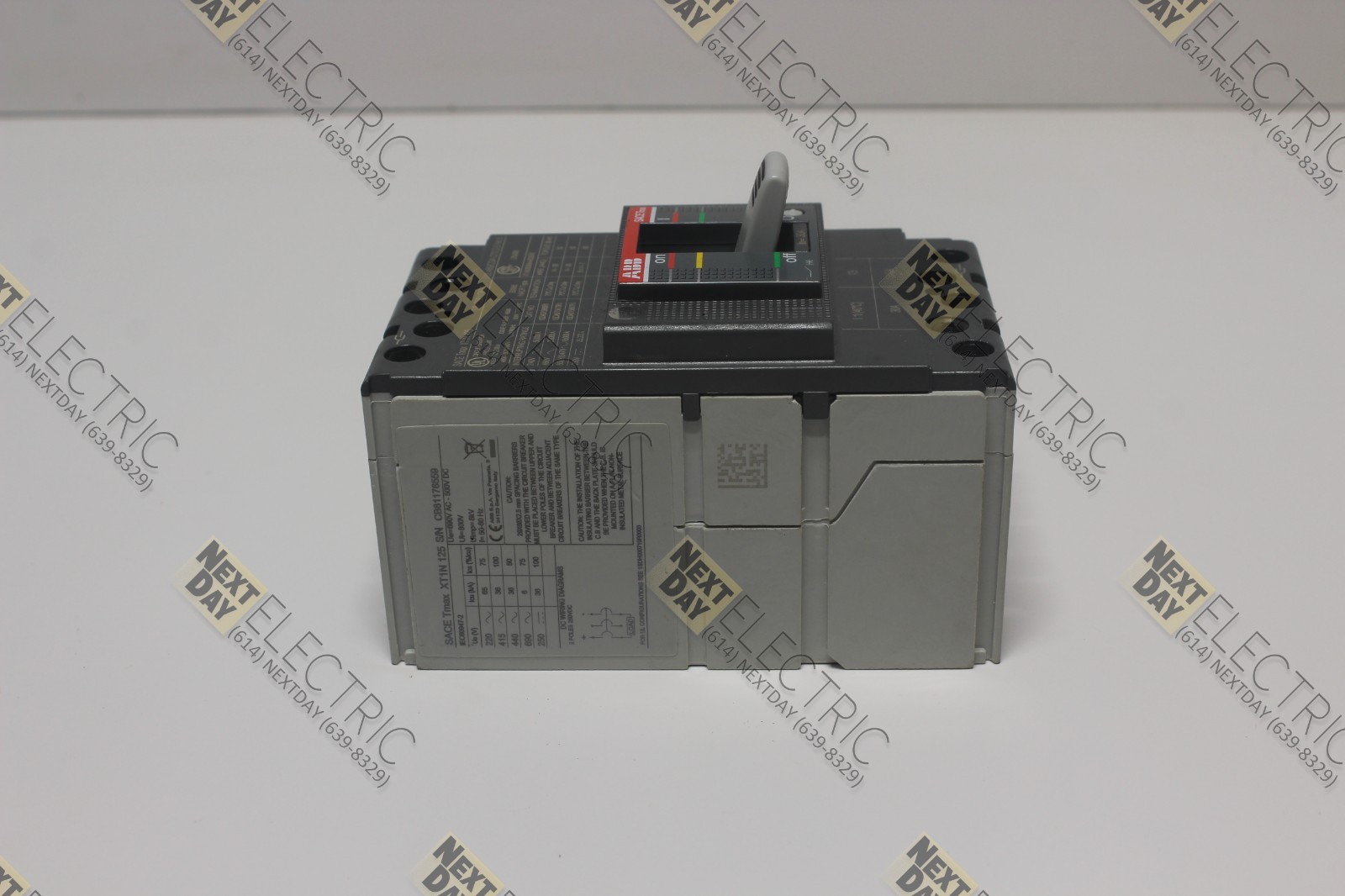ABB, Sace Tmax XT1 N 125, Circuit Breaker 600v 30a 30 Amp