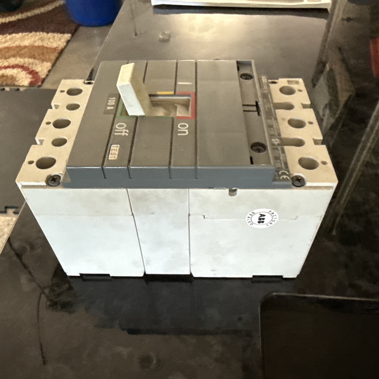 ABB 100 AMP CIRCUIT BREAKER Made in Italy