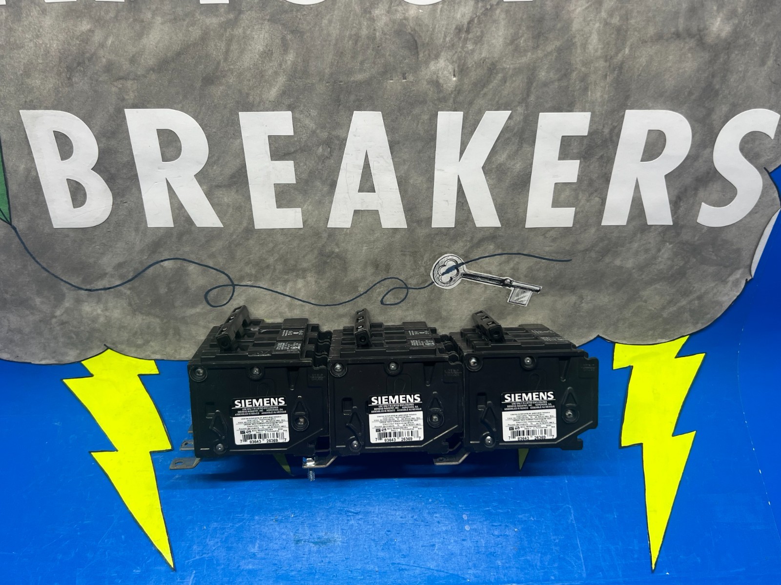 Siemens ITE BL320, 3 Pole, 20 Amp, 240v (Seller Refurbished)