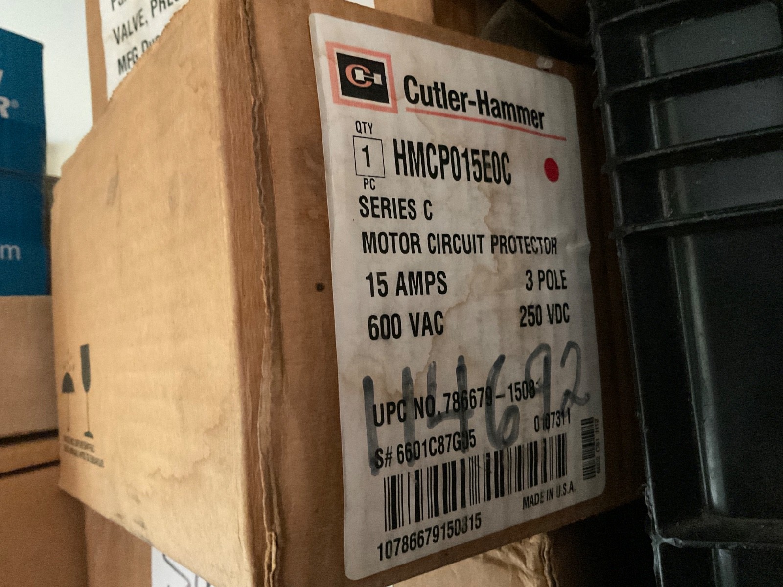 Cutler Hammer HMCP015EOC / Series C Motor Circuit Protector / 15A / NEW!!!🇺🇸